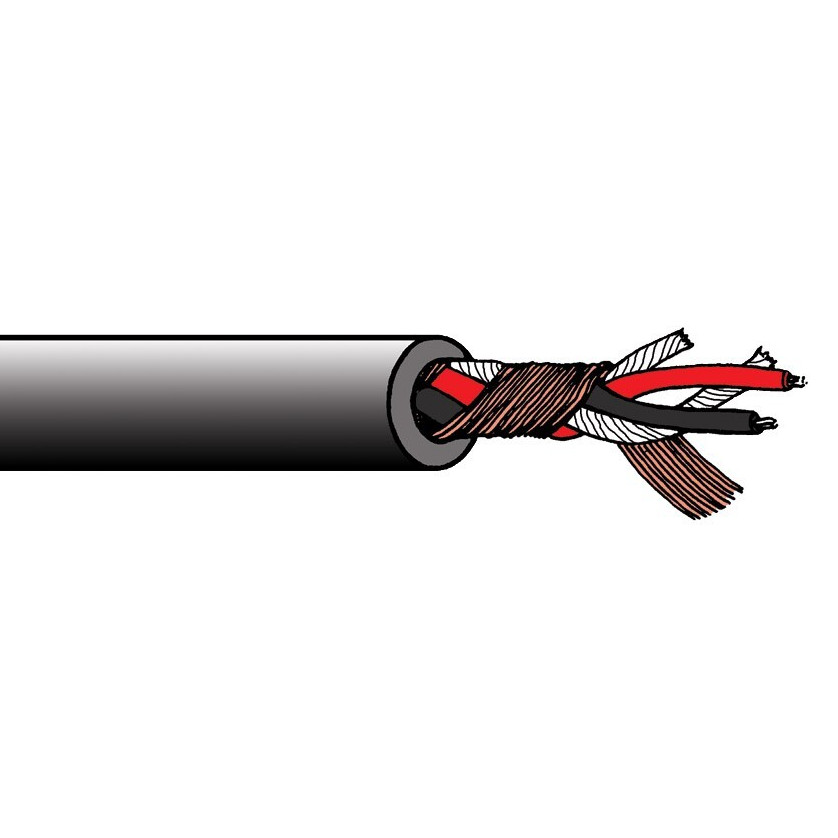 Canford HST Cable — 1 Pair, Black, 1m