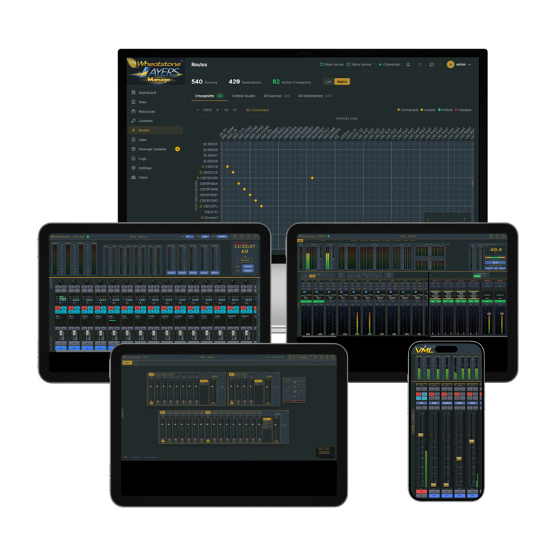 Wheatstone VMX Mix Engine Platform